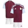 Officiële Voetbalshirt + Korte Broek Aston Villa Thuis 2024-25 - Kids